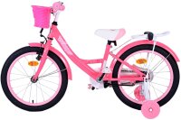 Volare Ashley Kinderfahrrad - Mädchen - 18 Zoll - Rosa/Rot