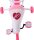 Volare Ashley Kinderfahrrad - Mädchen - 18 Zoll - Rosa/Rot
