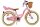 Volare Blossom Kinderfahrrad - Mädchen - 18 Zoll - Rosa