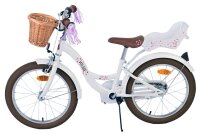 Volare Blossom Kinderfahrrad - Mädchen - 18 Zoll - Weiß