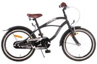 Volare Black Cruiser 18-Zoll-Kinderfahrrad mit Handbremse...