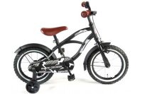 Volare Black Cruiser 14-Zoll-Kinderfahrrad mit Handbremse...