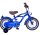 Volare Blue Cruiser 12-Zoll-Kinderfahrrad mit Handbremse und Rücktrittbremse