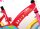 Rosa Fahrrad mit niedlichem Peppa Pig Design