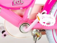 Volare LOL Surprise Kinderfahrrad - Mädchen - 18 Zoll - Pink - 2 Handbremsen