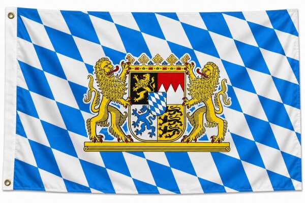 Flagge Bayern Löwe Freistaat 250 x 150 cm