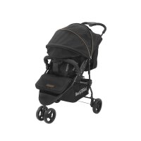 Babytrold Buggy schwarz Ansicht im Profil mit...
