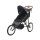 Baby trold Jogger schwarz im Profil sonnenschutz geschlossen umgeklappter sitz