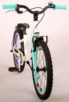 Volare Fahrrad in Weiß mit mintgrünen Akzenten