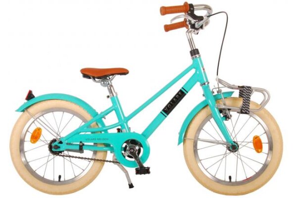 Volare Melody 16 Zoll Kinderfahrrad mit Hand- und Rücktrittbremse