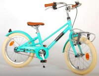 Türkisfarbenes Melody-Fahrrad mit extraleichtem Aluminiumrahmen