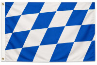 Flagge Bayern Raute 90 x 150 cm