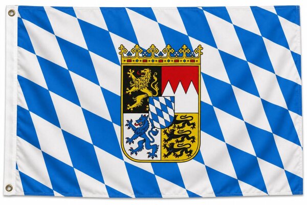 Flagge Bayern Löwe Freistaat 90 x 150 cm