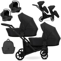 Zwillingskinderwagen-Set, Ansicht bestehend aus zwei...