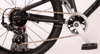Extra langer Sattel für längere Nutzungsdauer des Fahrrads