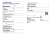 Produktdatenblatt