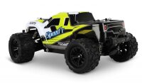blij´r speed´r RC Monstertruck mit giftgrüner Ersatzkarosserie Rückansicht