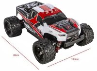 Masse vom Blij´r Speed´r RC Auto