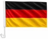 Autoflagge Deutschland 30 x 40 cm