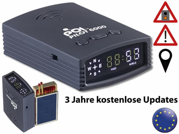 Poi Pilot 6000 Blitzerwarner für Europa