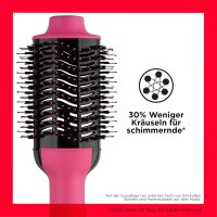 Revlon Salon One-Step Haartrockner & Volumiser – Pink Edition, Ionen- & Keramiktechnologie, 2-in-1 Stylingbürste für Glanz & Volumen