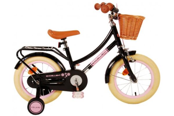 Volare Excellent 14-Zoll-Kinderfahrrad mit Hand- und Rücktrittsbremse