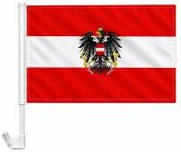 Autoflagge Österreich 30 x 40 cm