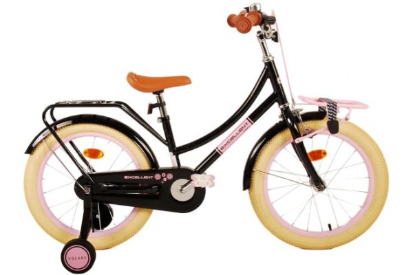 Volare Excellent 18-Zoll-Kinderfahrrad mit Handbremse und Rücktrittbremse