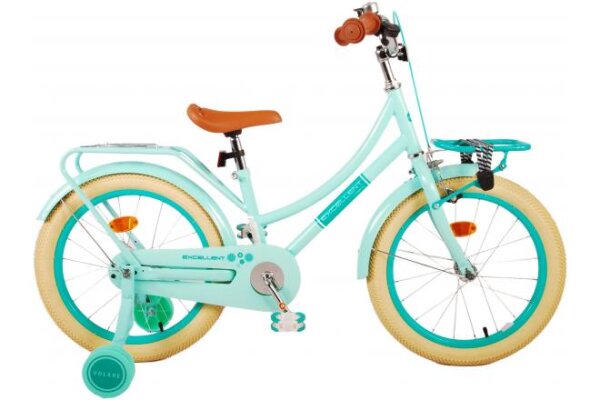 Volare Excellent 18-Zoll-Kinderfahrrad mit Hand- und Rücktrittbremse