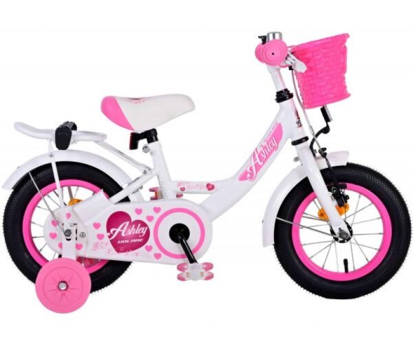 Volare Ashley 12-Zoll-Kinderfahrrad mit Handbremse und Rücktrittbremse
