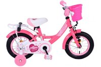 Volare Ashley 12-Zoll-Kinderfahrrad, dunkelrosa