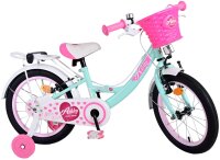 Kinderfahrrad mit abnehmbaren Seitenrädern