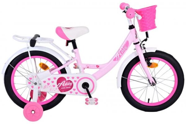 Volare Ashley 16-Zoll-Kinderfahrrad mit Handbremse und Rücktrittbremse