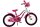Volare Lovely Kinderfahrrad – Mädchen – 18 Zoll – Rosa Weiß