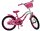 Volare Lovely Kinderfahrrad – Mädchen – 18 Zoll – Rosa Weiß