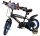 Volare Batman Kinderfahrrad - Jungen - 12 Zoll - Schwarz - Zwei Handbremsen
