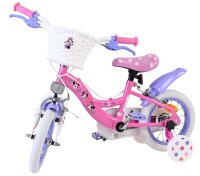 Volare Disney Minnie – die süßeste Minnie aller Zeiten! Kinderfahrrad - Mädchen - 12 Zoll - Rosa - Zwei Handbremsen