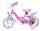 Volare Disney Minnie – die süßeste Minnie aller Zeiten! Kinderfahrrad - Mädchen - 12 Zoll - Rosa - Zwei Handbremsen