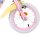 Volare Disney Stitch Kinderfahrrad – Mädchen – 12 Zoll – Zwei Handbremsen – Rosa