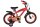 Volare Disney Cars Kinderfahrrad - Jungen - 14 Zoll - Rot - Zwei Handbremsen