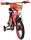 Volare Disney Cars Kinderfahrrad - Jungen - 14 Zoll - Rot - Zwei Handbremsen