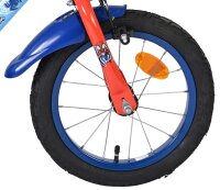 Volare Spidey Kinderfahrrad - Jungen - 14 Zoll - Blau
