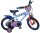 Volare Spidey Kinderfahrrad - Jungen - 14 Zoll - Blau Rot - Zwei Handbremsen