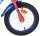 Volare Spidey Kinderfahrrad - Jungen - 14 Zoll - Blau Rot - Zwei Handbremsen