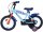 Volare Spidey Kinderfahrrad - Jungen - 14 Zoll - Blau Rot - Zwei Handbremsen