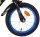 Volare Batman Kinderfahrrad - Jungen - 14 Zoll - Schwarz