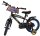 Volare Batman Kinderfahrrad - Jungen - 14 Zoll - Schwarz