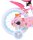 Volare Disney Princess Kinderfahrrad - Mädchen - 14 Zoll - Rosa