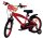 Volare Disney Cars Kinderfahrrad - Jungen - 16 Zoll - Rot - Zwei Handbremsen