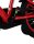 Volare Disney Cars Kinderfahrrad - Jungen - 16 Zoll - Rot - Zwei Handbremsen